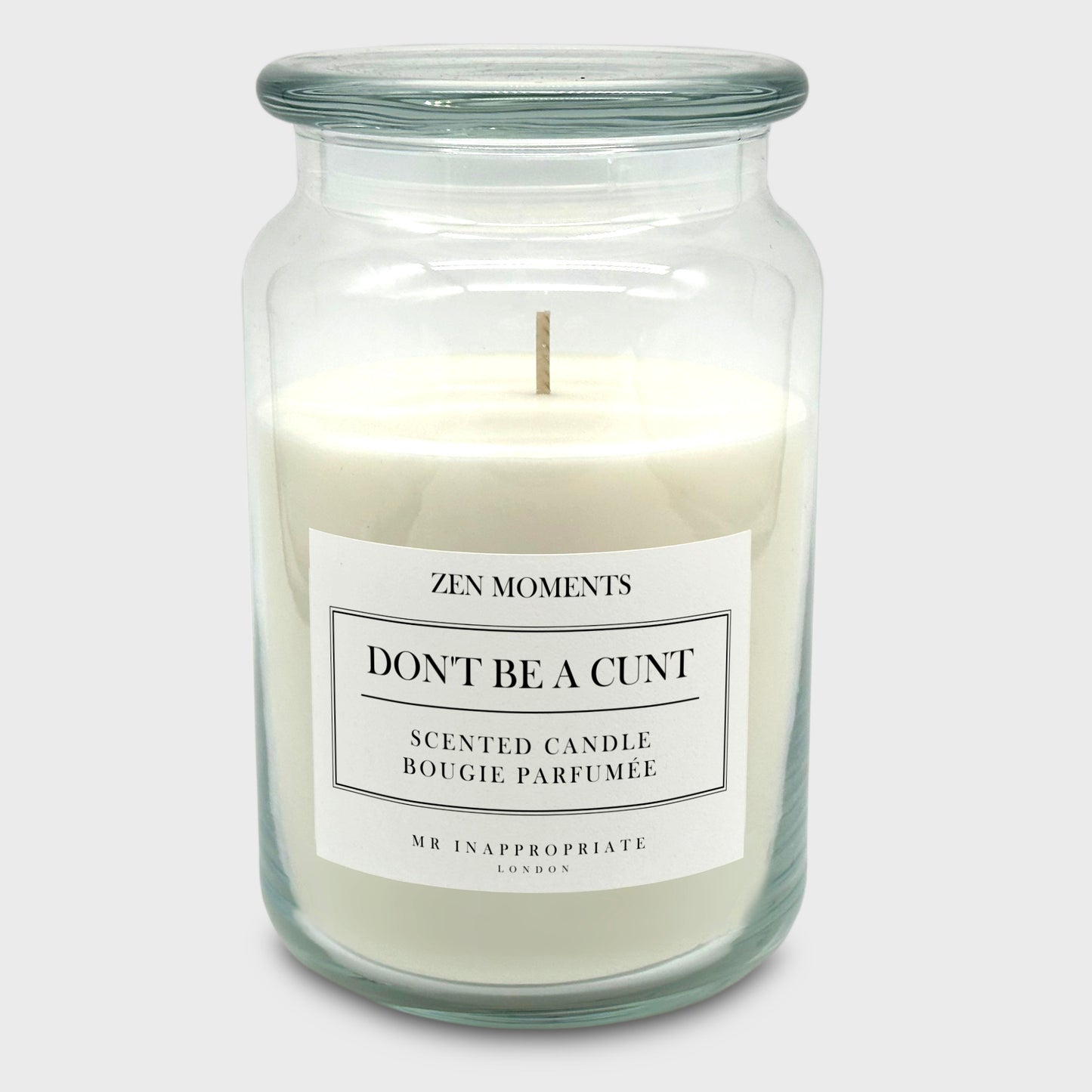 Large Candle - Don't Be A Cunt