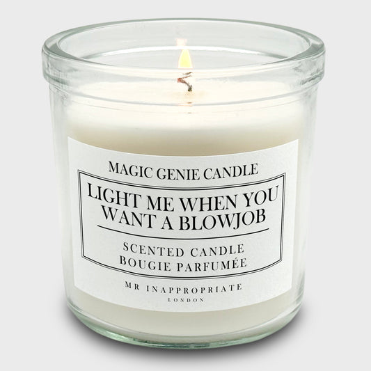 Valentine's Anniversary Medium Candle - Blowjob