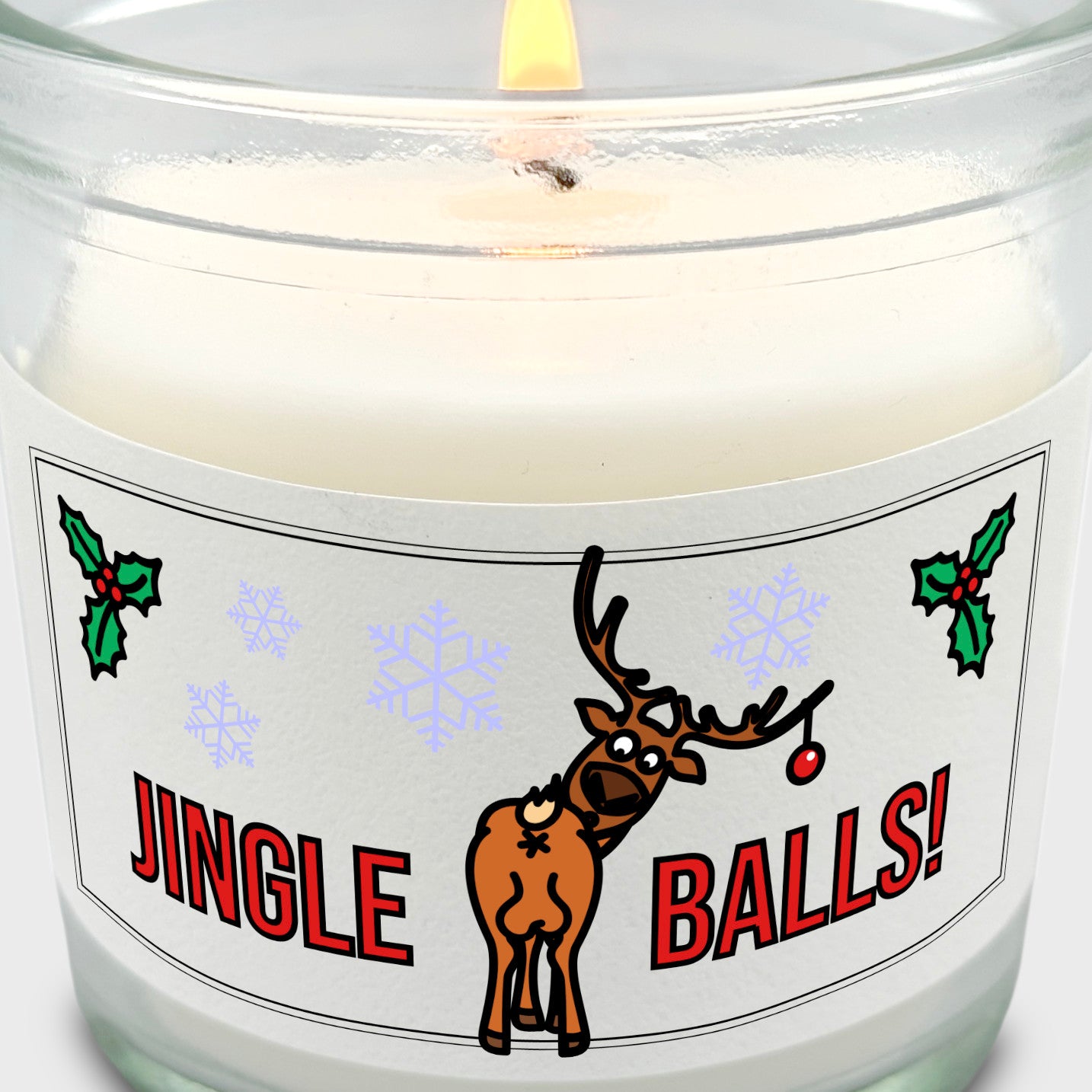 Christmas Small Candle - Jingle Balls