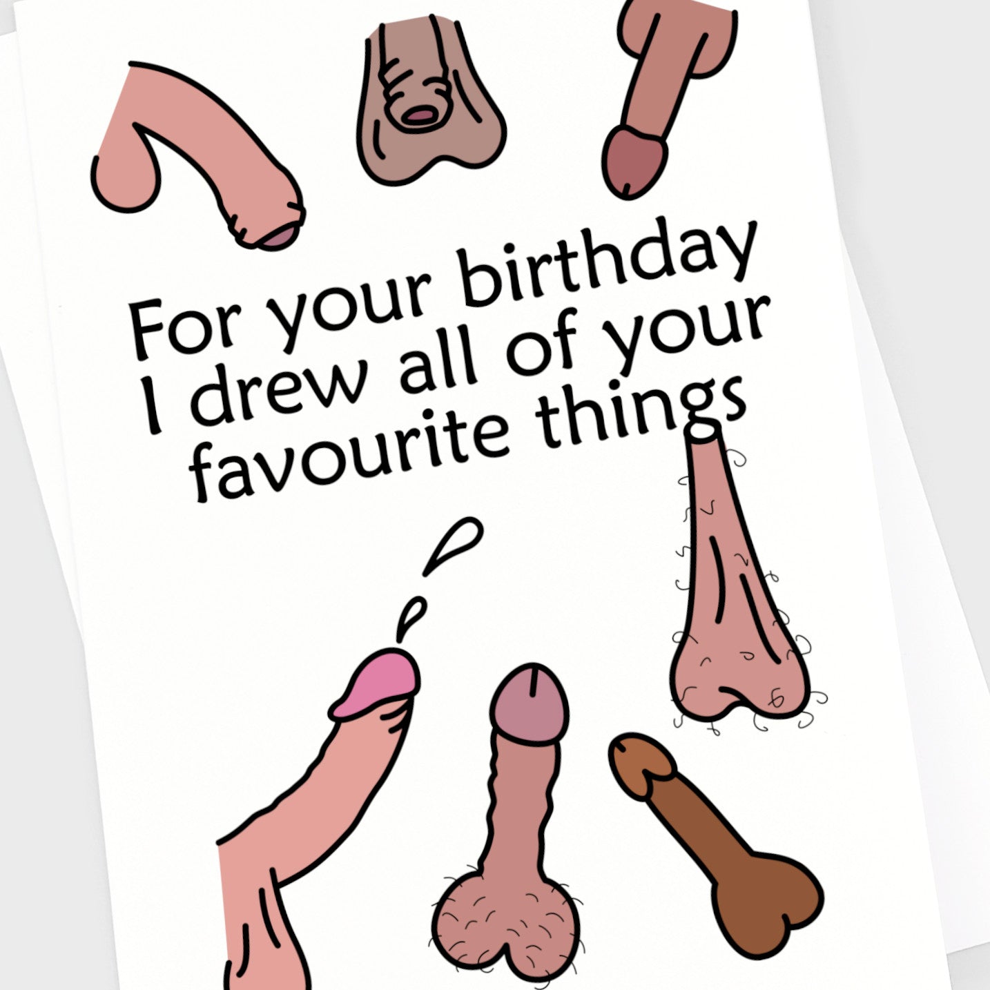 Birthday Card - Favourite Things