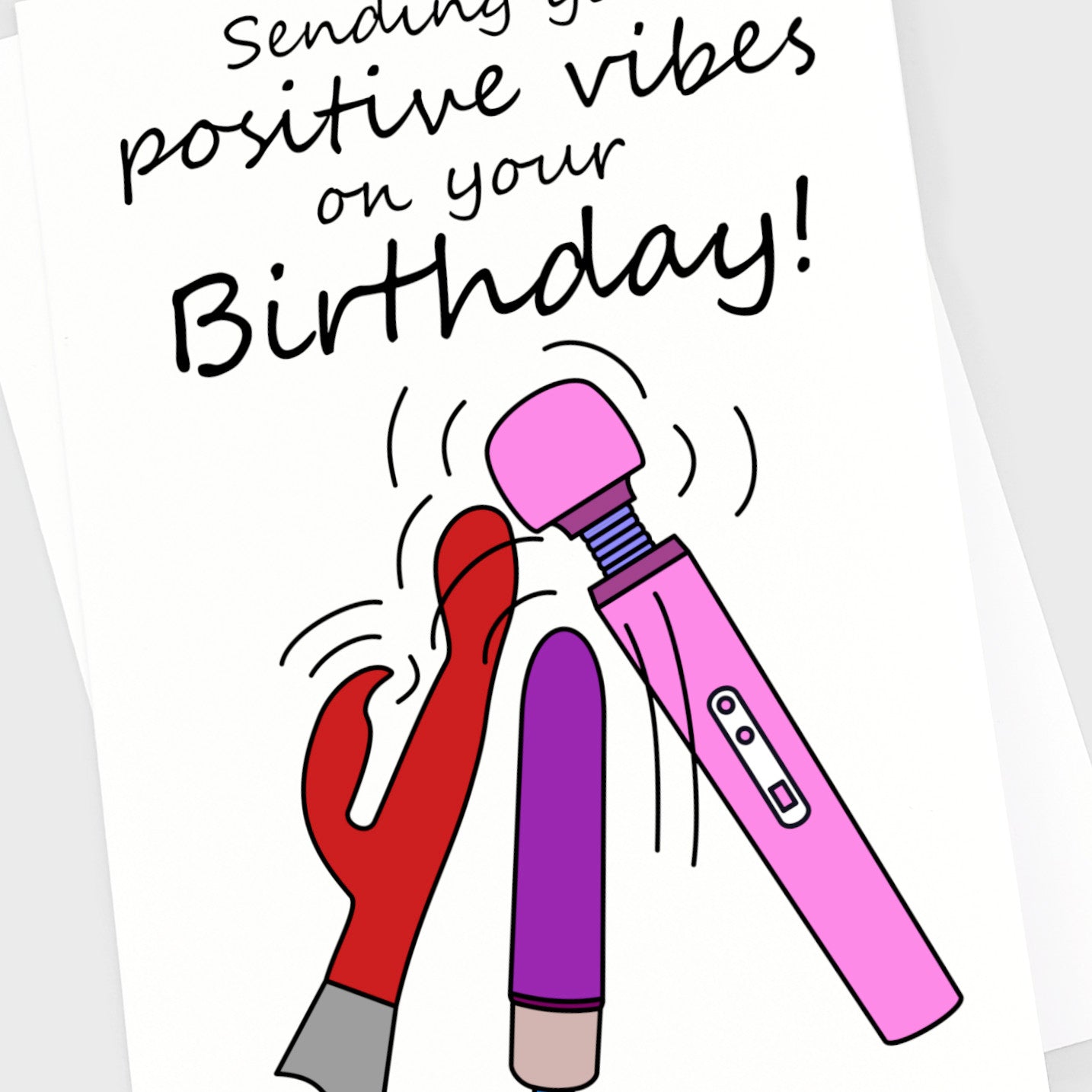 Birthday Card - Positive Vibes