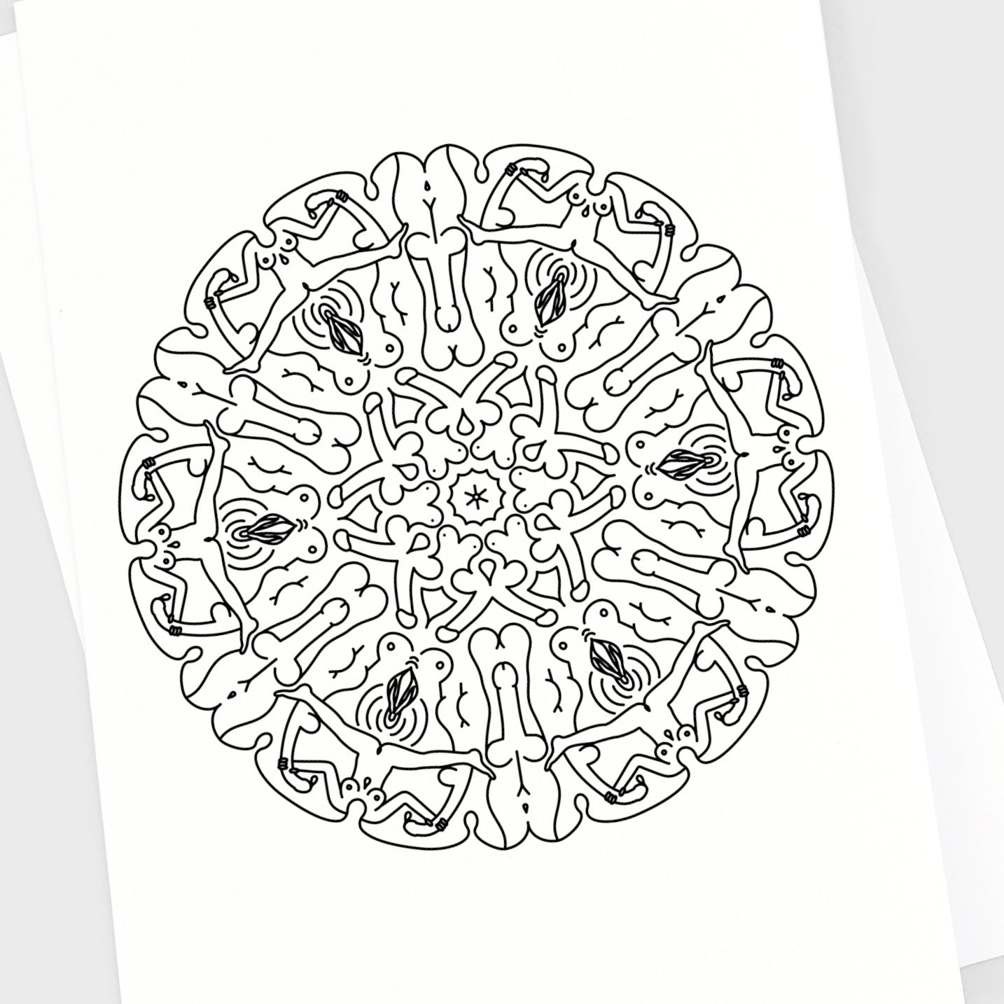 Blank Card - Mandala