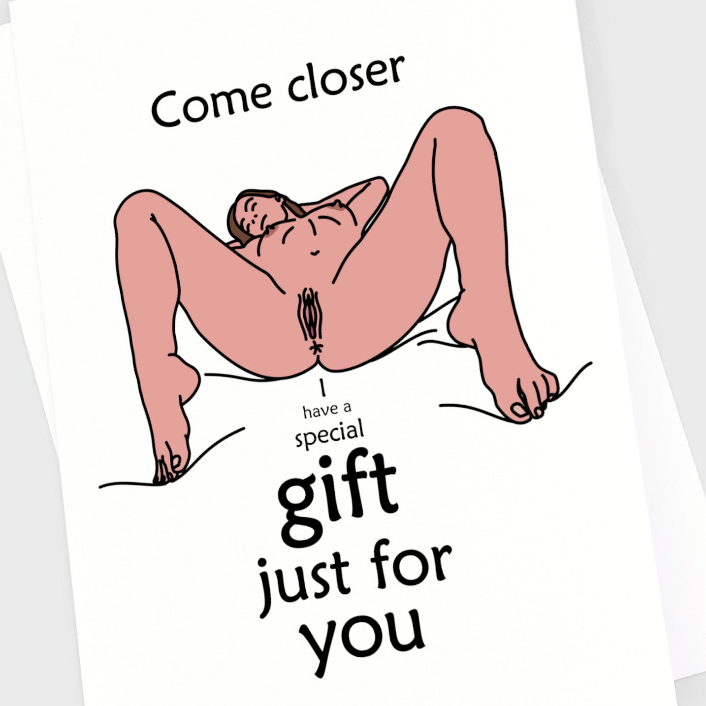 Valentine's Anniversary Card - Come Closer