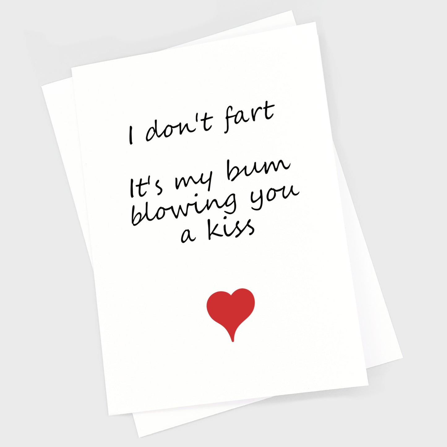 Valentine's Anniversary Card - Fart