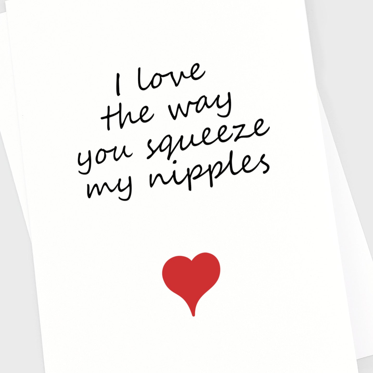 Valentine's Anniversary Card - Nipples
