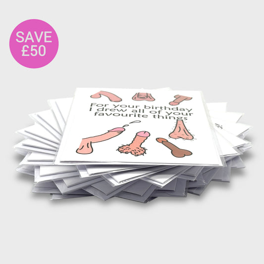 Birthday Card Set - 15 Best-Selling