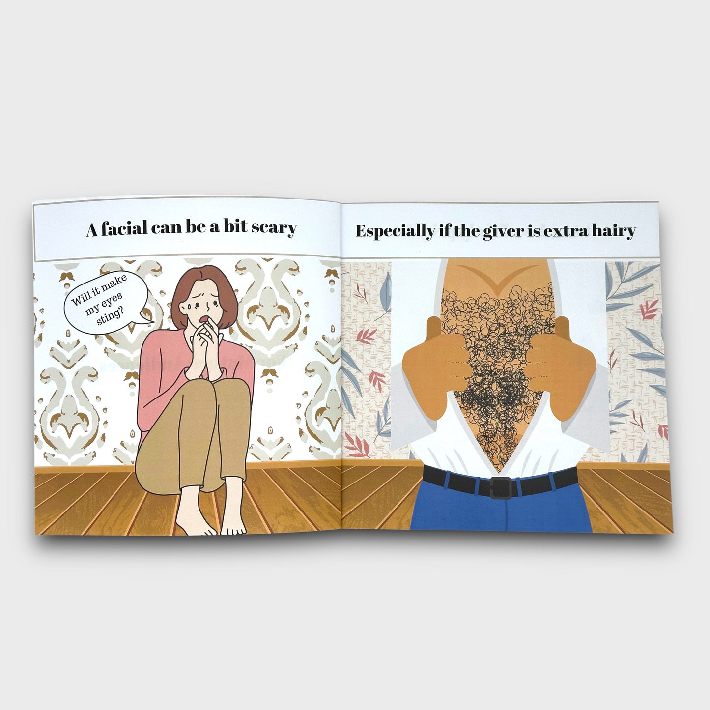 Parody Book - The Facial by Jen Jenivive