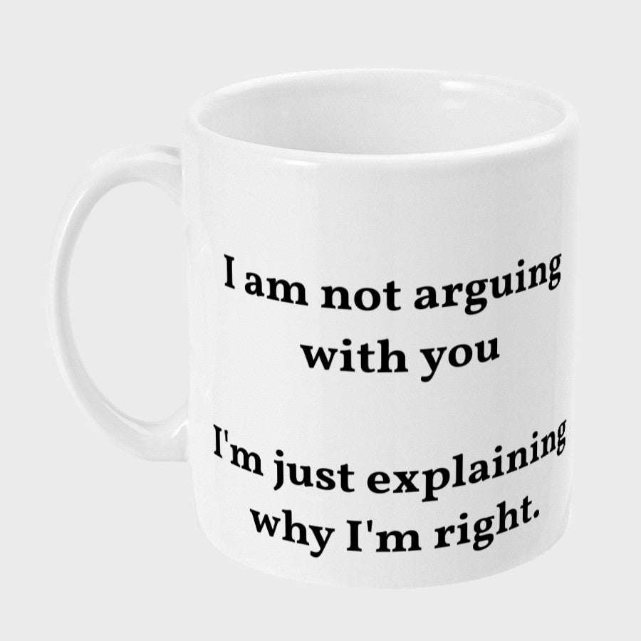 Mug - Arguing