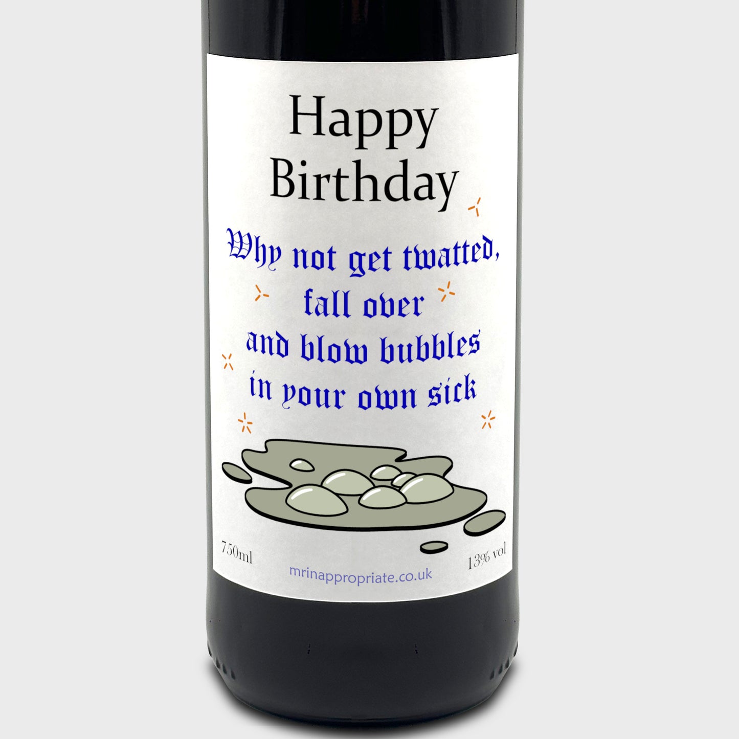 Wine Labels (x2) - Twatted