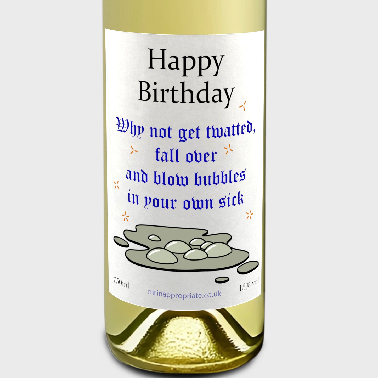 Wine Labels (x2) - Twatted