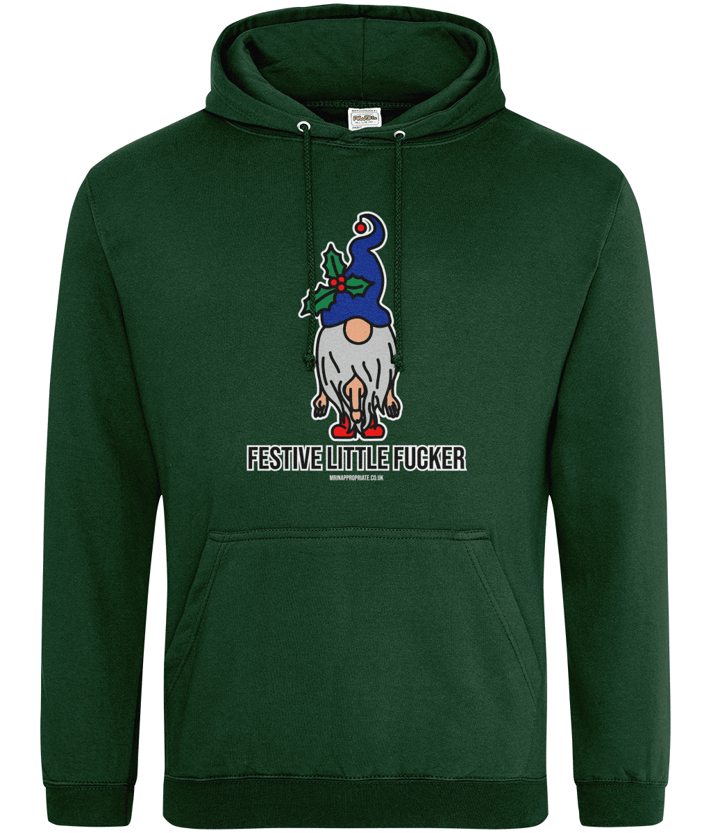 Hoodie - Festive Little Fucker - Mr. Inappropriate