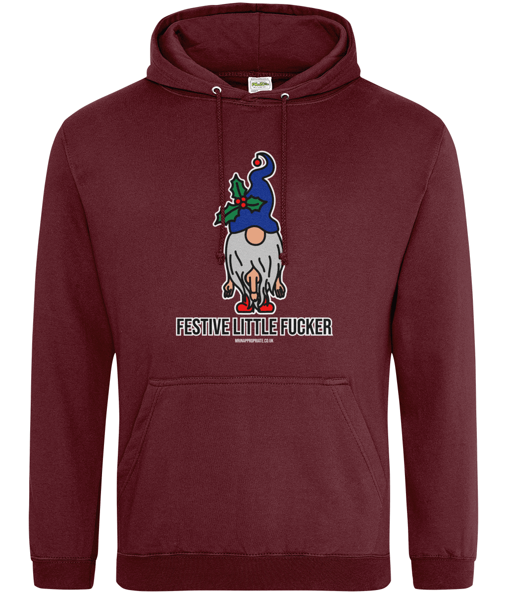 Hoodie - Festive Little Fucker - Mr. Inappropriate