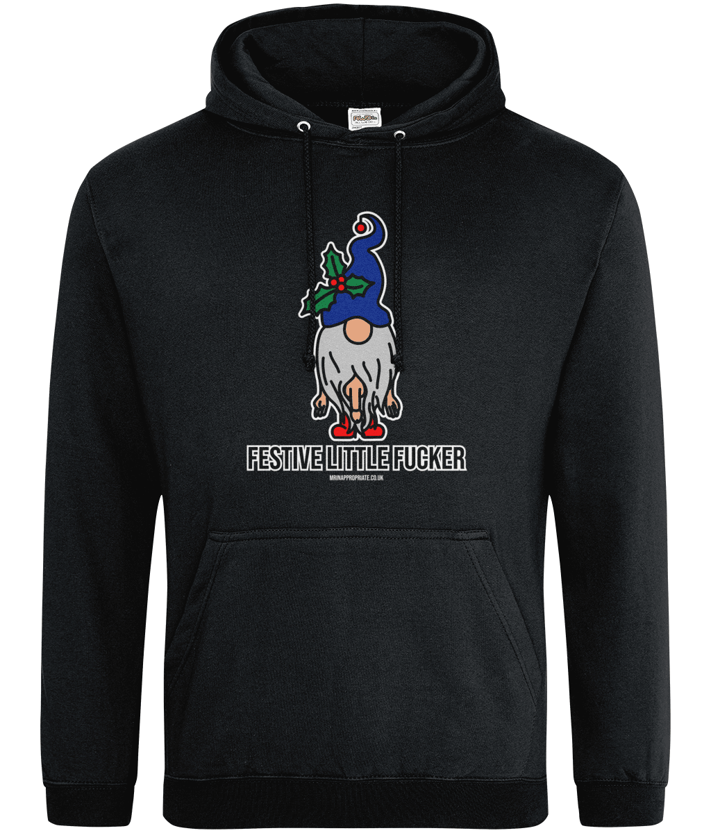 Hoodie - Festive Little Fucker - Mr. Inappropriate