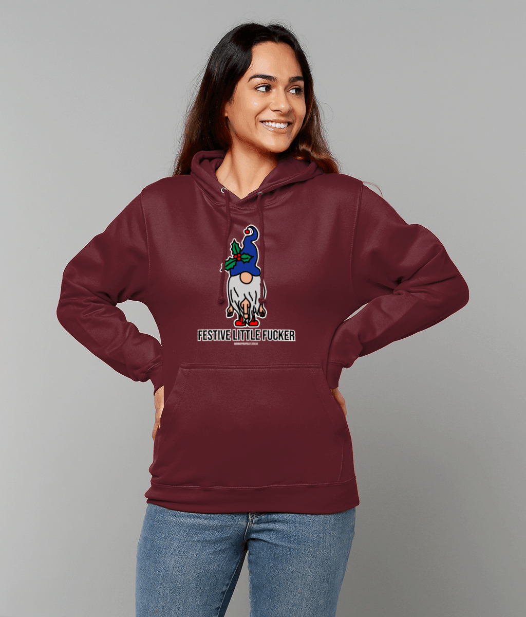 Hoodie - Festive Little Fucker - Mr. Inappropriate