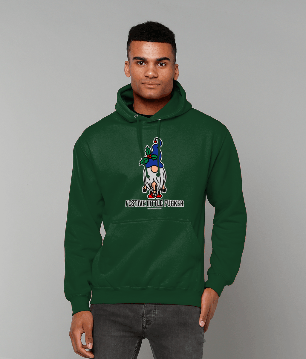 Hoodie - Festive Little Fucker - Mr. Inappropriate