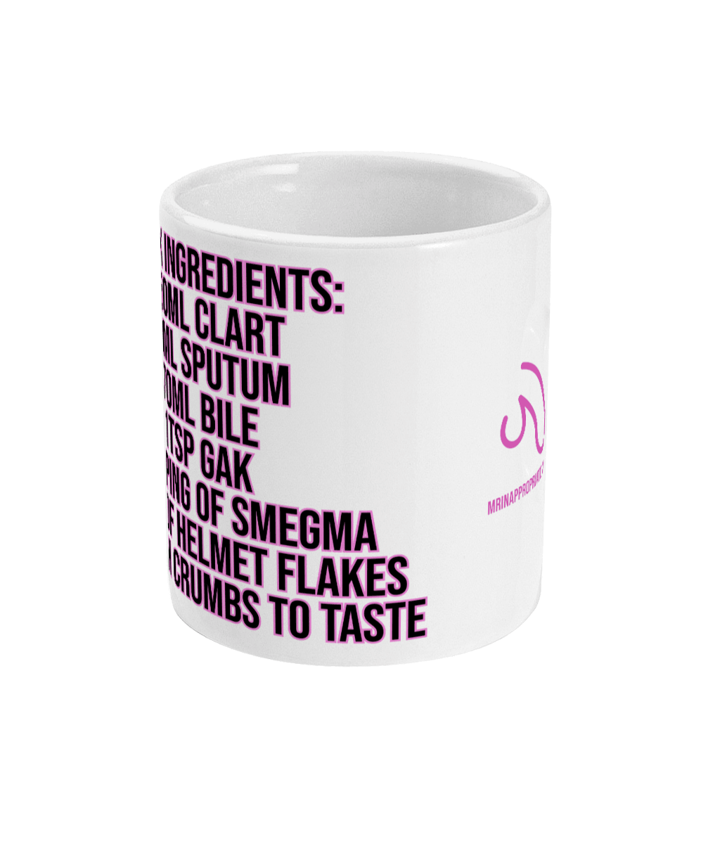 Mug - Ingredients - Mr. Inappropriate