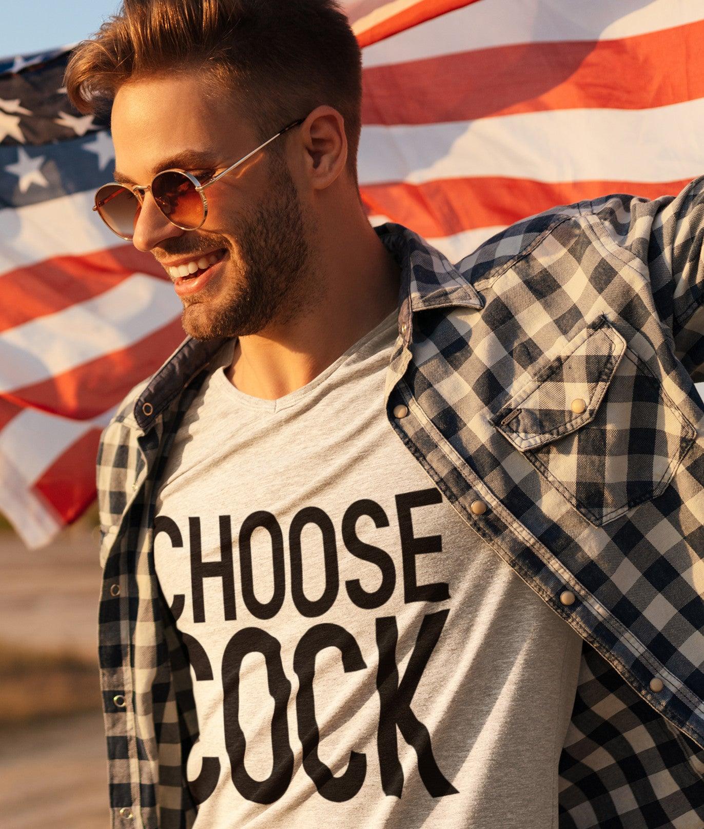 T-Shirt - Choose Cock - Mr. Inappropriate