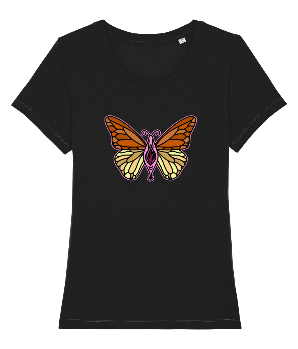 T-Shirt - Pussy Butterfly - Mr. Inappropriate