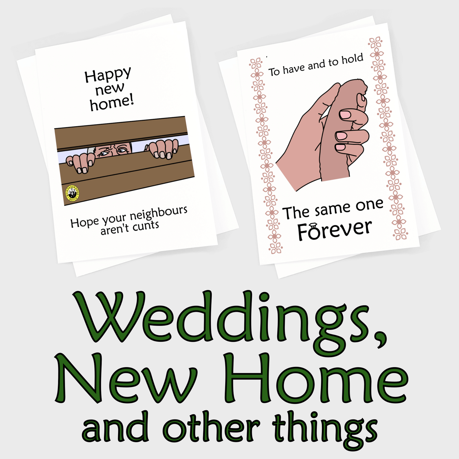 Weddings, New Home and other things