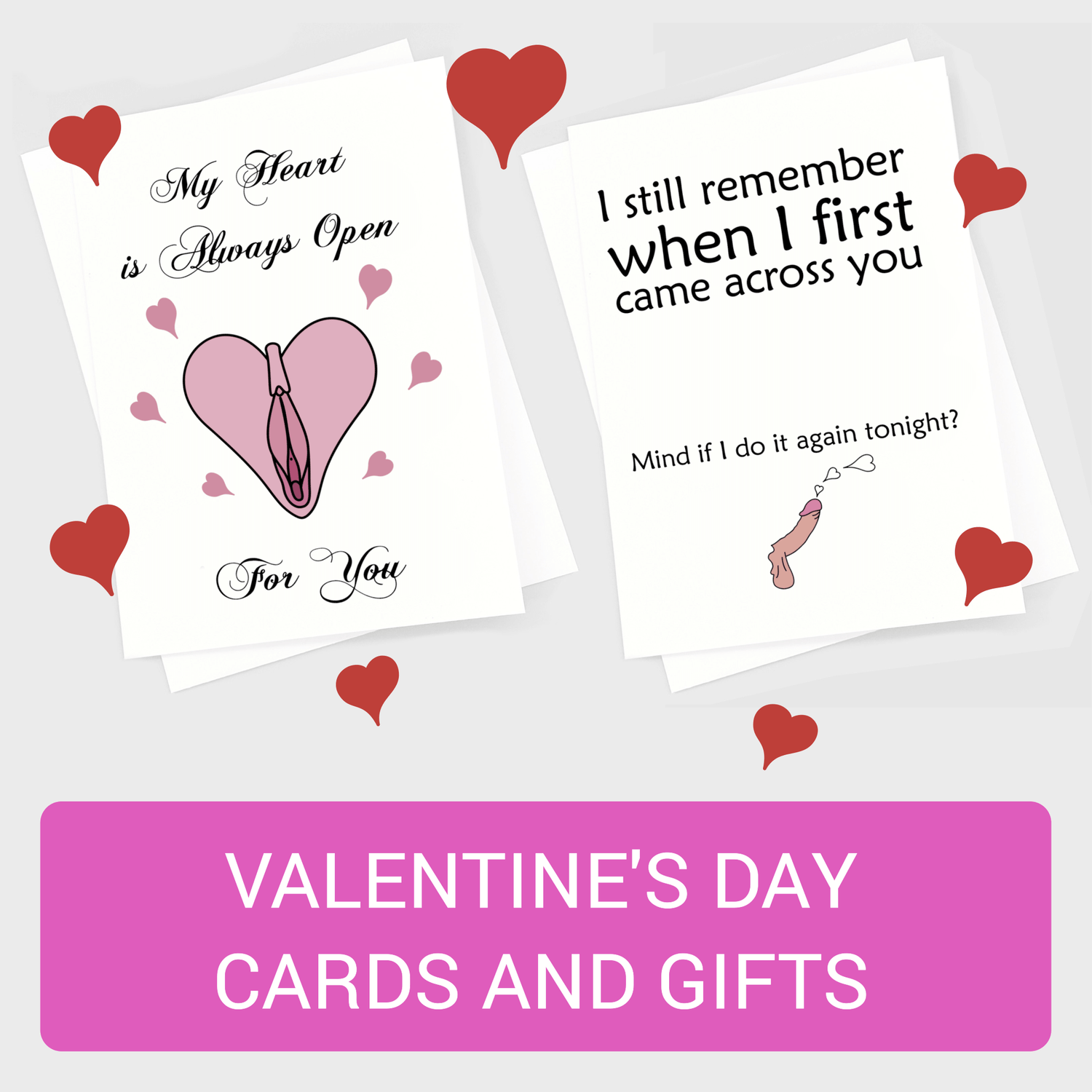 Valentine's Day cards and gifts