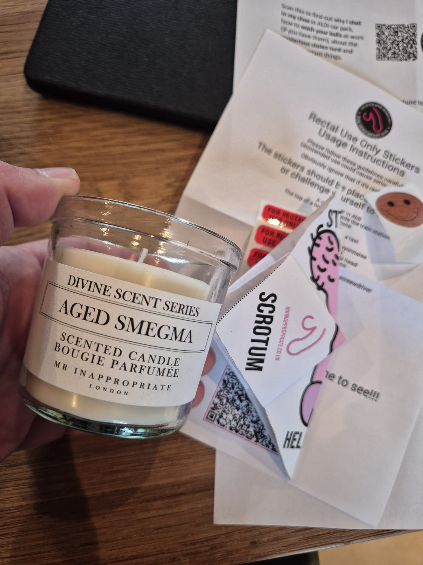 Small Candle - Aged Smegma