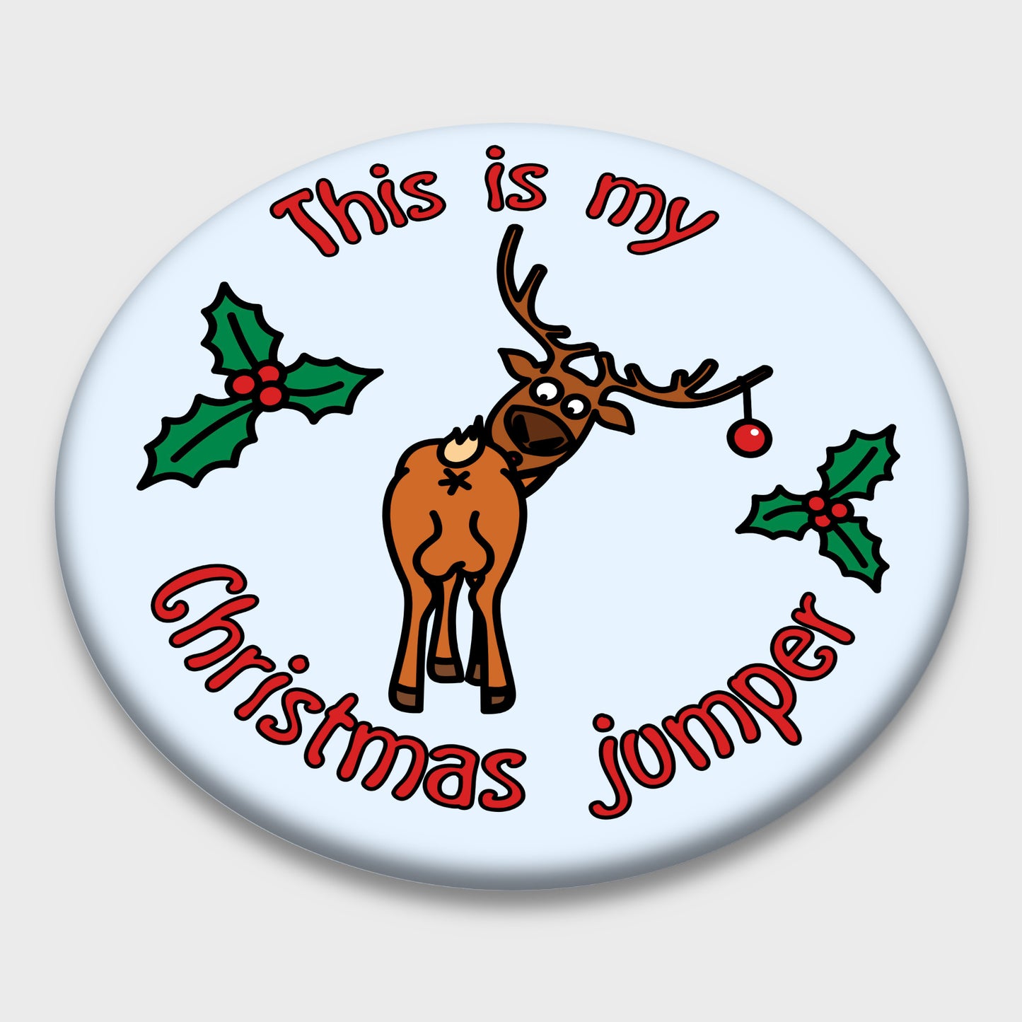 Christmas Badge - Christmas Jumper