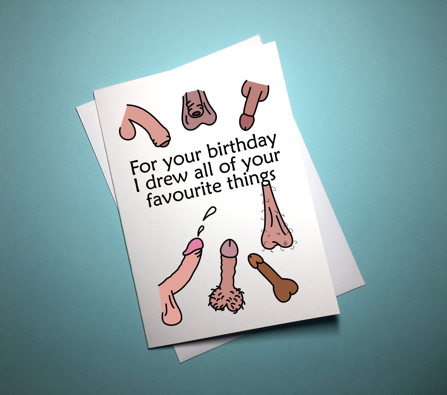 Birthday Card - Favourite Things