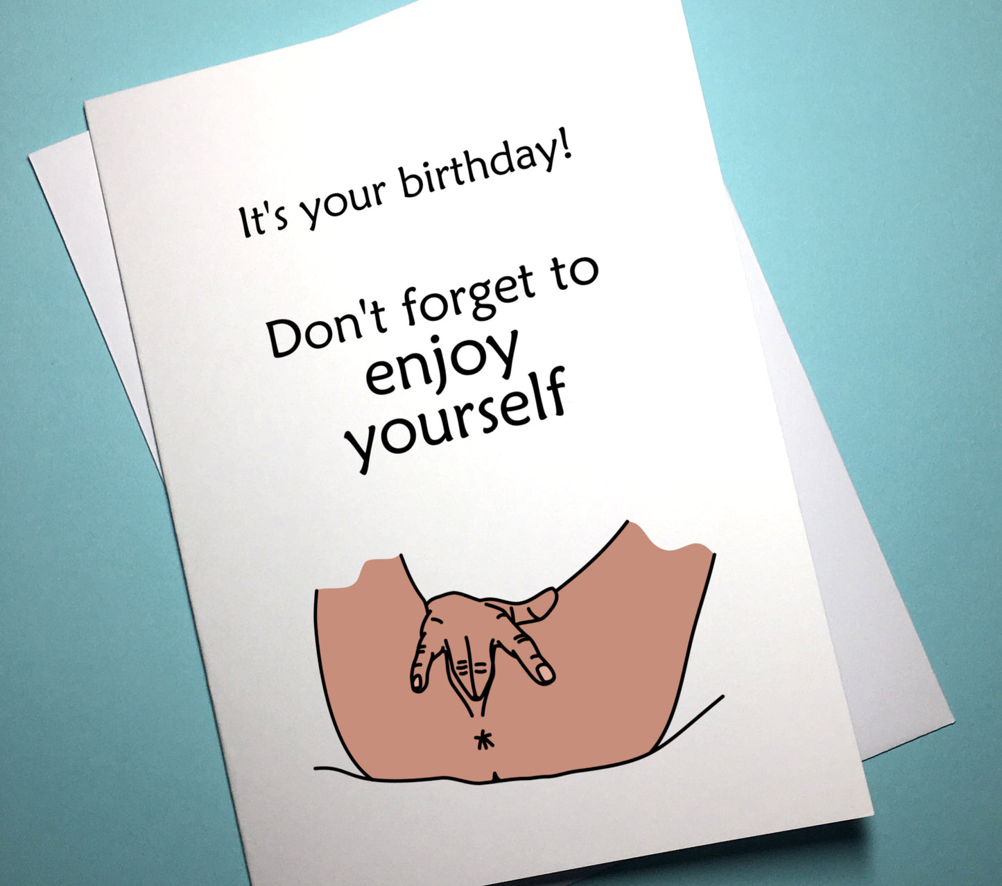 Birthday Card - Enjoy Girl - Mr. Inappropriate 