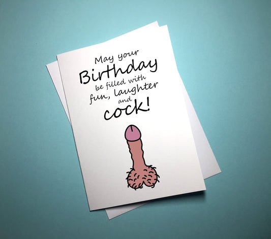 Birthday Card - Cock