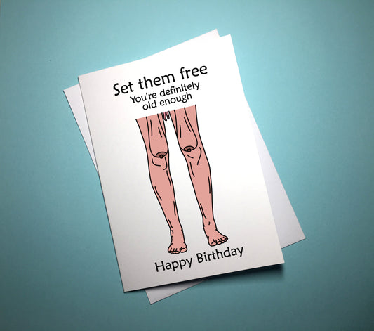 Birthday Card - Set Them Free