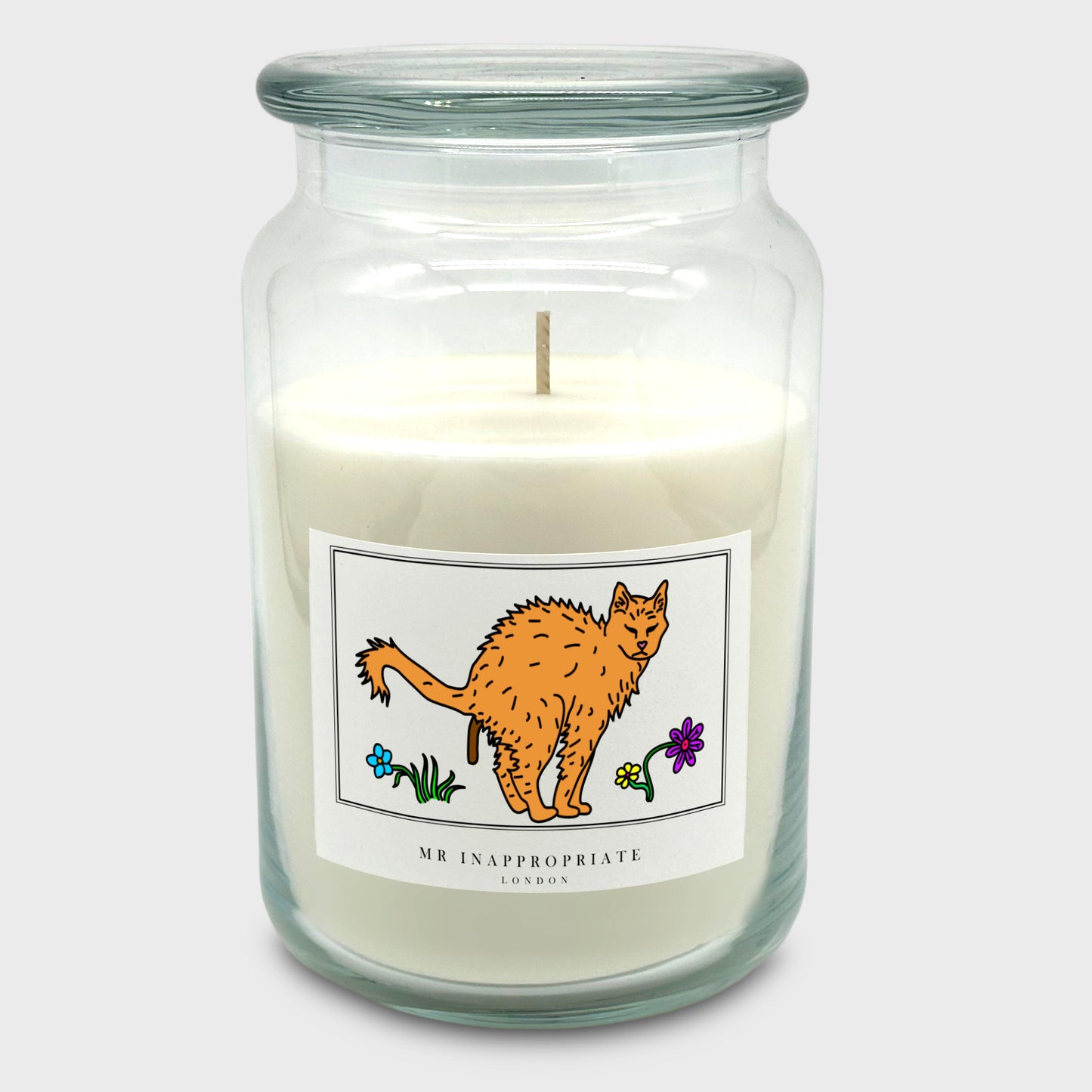 Large Candle - Cat