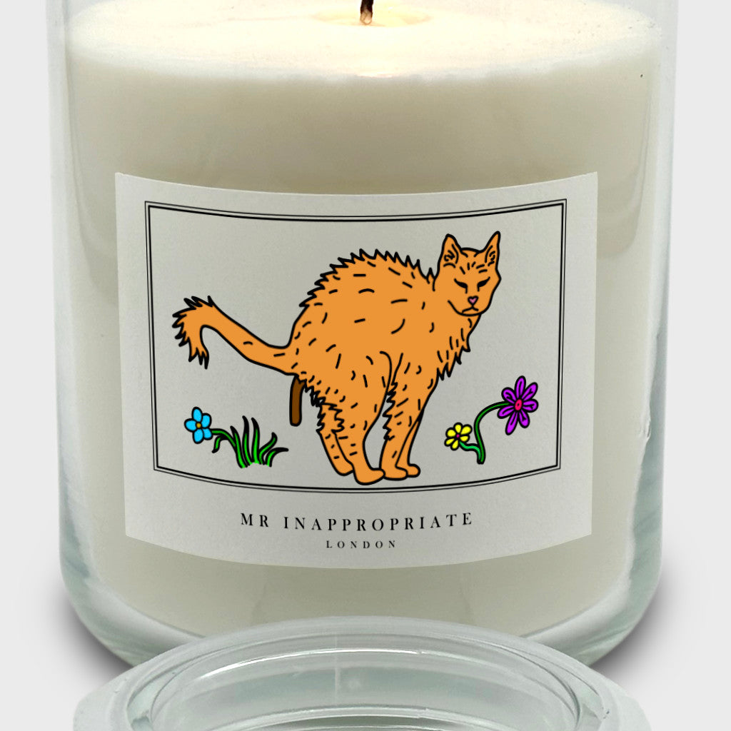 Large Candle - Cat