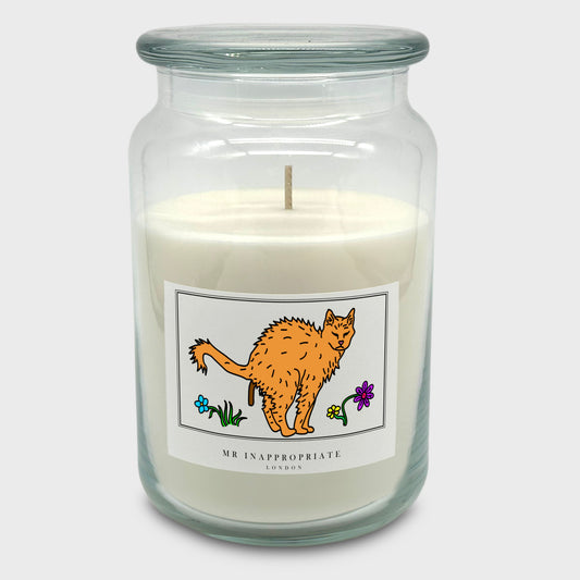 Large Candle - Cat