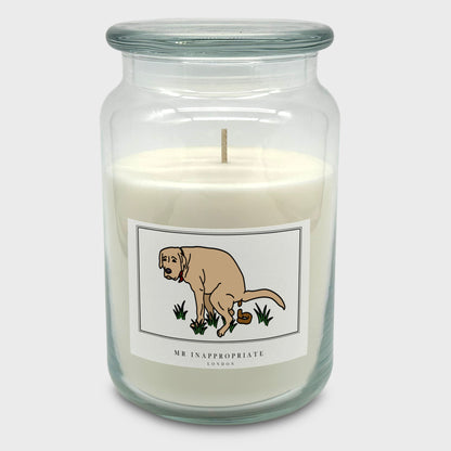 Large Candle - Dog