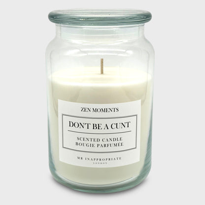 Large Candle - Don't Be A Cunt