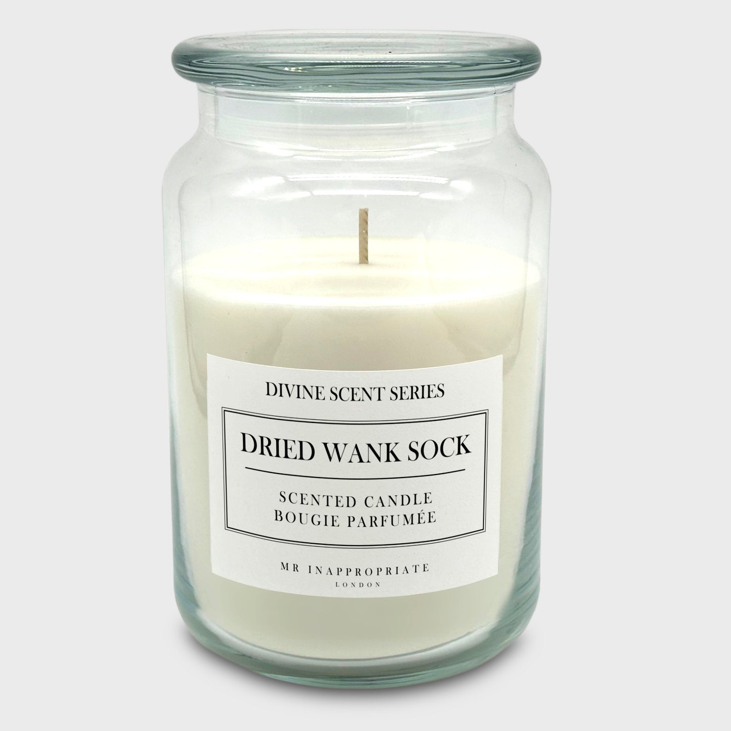 Large Candle - Dried Wank Sock