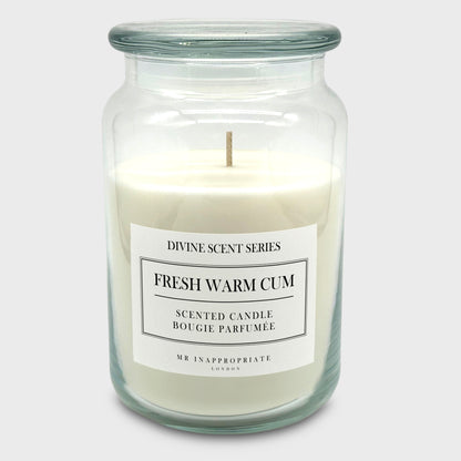 Large Candle - Fresh Warm Cum