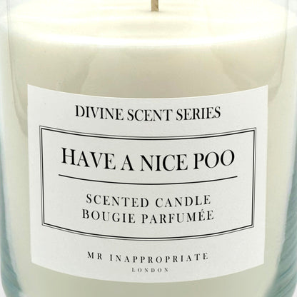 Large Candle - Have A Nice Poo