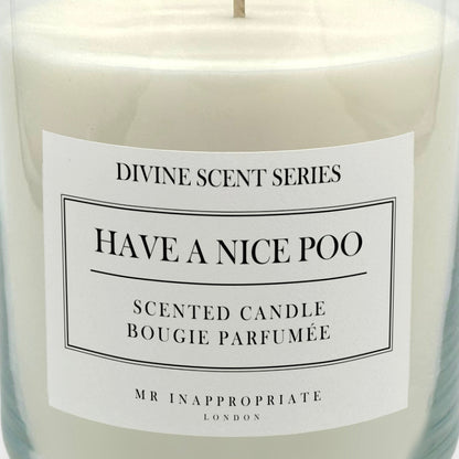 Large Candle - Have A Nice Poo