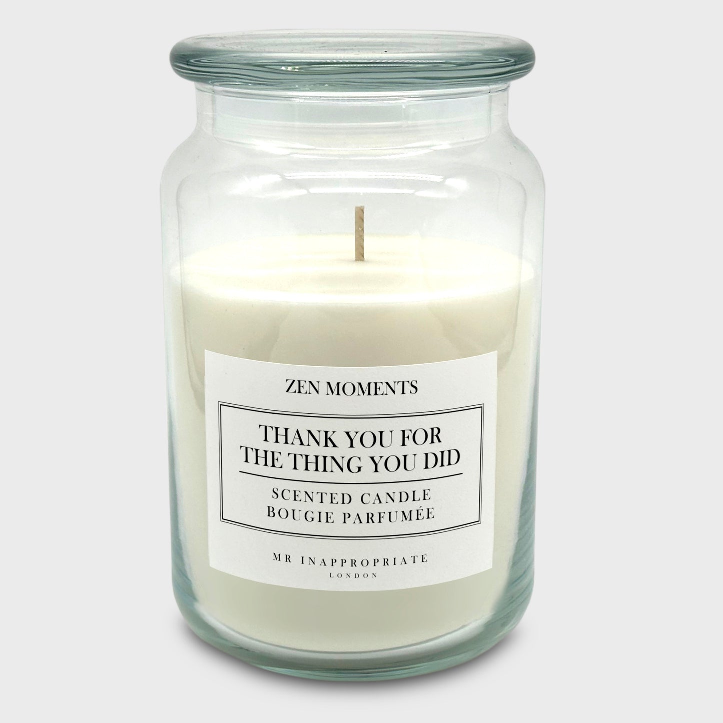 Large Candle - Thank You