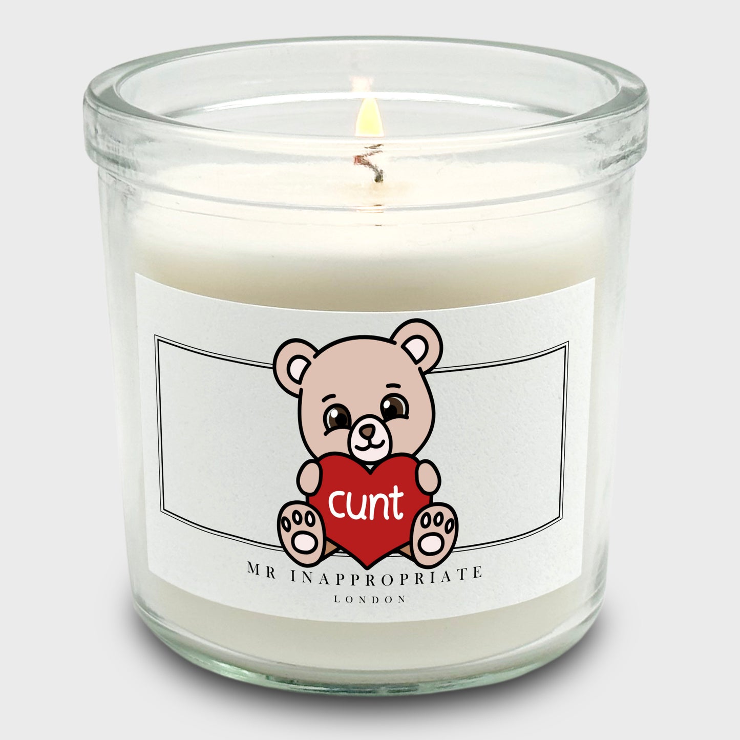 Medium Candle - Cunt Bear