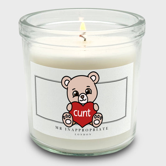 Medium Candle - Cunt Bear