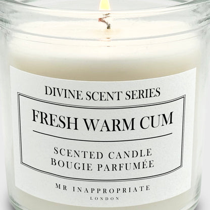 Medium Candle - Fresh Warm Cum