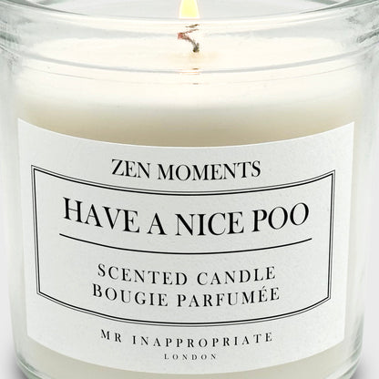 Medium Candle - Have A Nice Poo