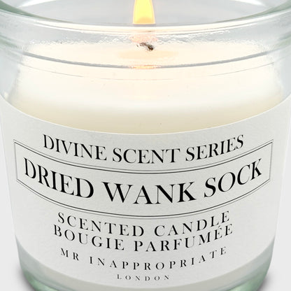 Small Candle - Dried Wank Sock