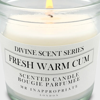 Small Candle - Fresh Warm Cum