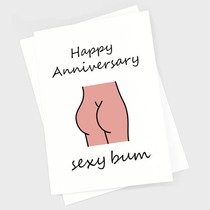 Anniversary Card - Sexy Bum