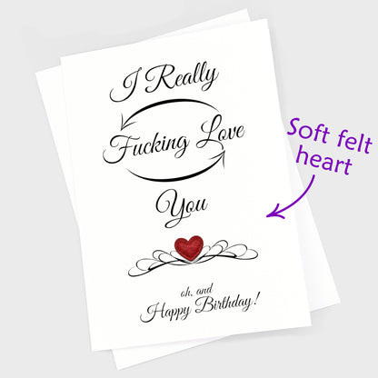 Birthday Card - Fucking Love You