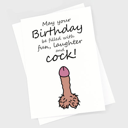 Birthday Card - Cock