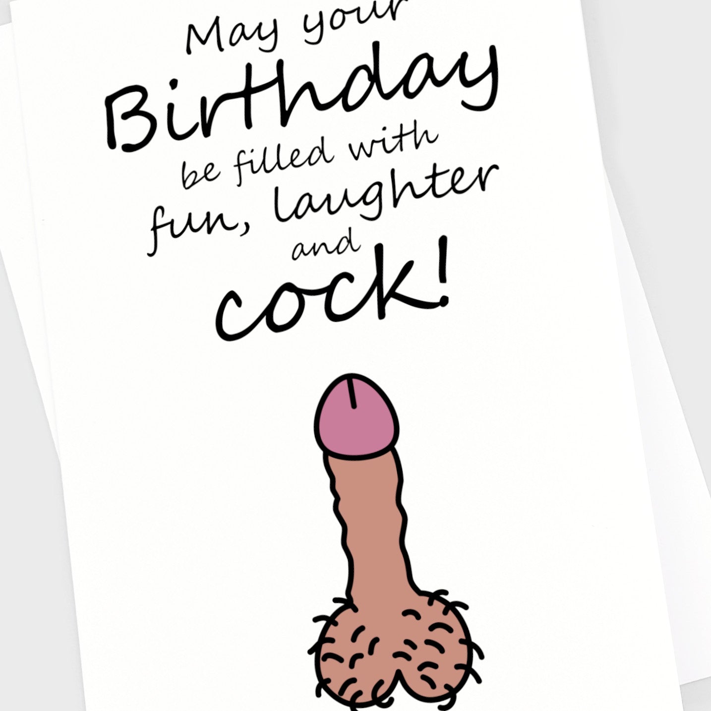 Birthday Card - Cock